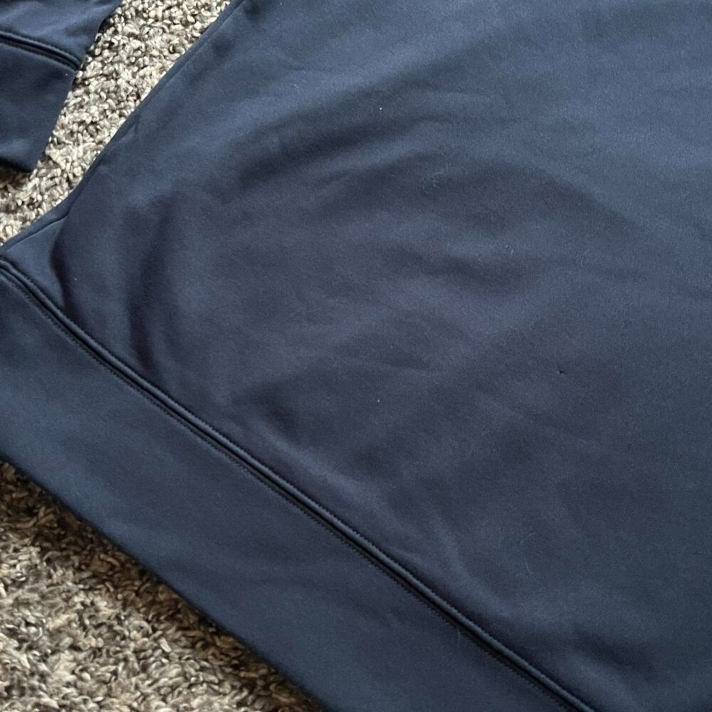 North Face Navy Hoodie Mens Medium Insulated Winter Outdoor Hoodie - Picture 8 of 8